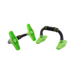 Упоры для отжиманий Starfit BA-302 черный/зеленый