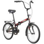 Велосипед Novatrack 20NFTG301V.BK20 черный (139791)