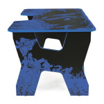 Компьютерный стол Generic Comfort Gamer2/VS/NB черный/синий