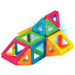 Магнитный конструктор Magformers Neon Led set 709007