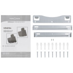 Каминная вытяжка Krona Venera 600 black PB