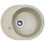 Кухонная мойка Zigmund & Shtain Kreis OV 575 речной песок