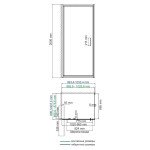 Душевой уголок WasserKraft Salm 27I22