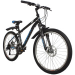 Велосипед Foxx 24 AZTEC D синий, сталь, размер 12