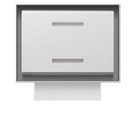 Каминная вытяжка Maunfeld Bath Plus 402 белый