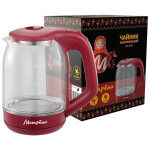 Чайник электрический Матрёна MA-006 вишневый
