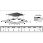 Встраиваемая электрическая варочная панель Korting HK 60003 BW