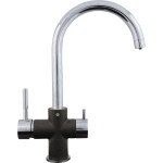 Смеситель для кухни Zigmund & Shtain ZS 1800 темная скала