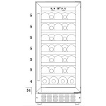 Винный шкаф Temptech WPQ38SCB