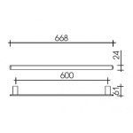 Полотенцедержатель Schein Elite 7057037