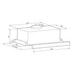 Встраиваемая вытяжка Graude DHF 60.0 EL