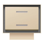 Каминная вытяжка Maunfeld Bath Plus 402 бежевый