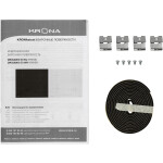 Каминная вытяжка Krona Dita R 400 black PB