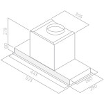 Встраиваемая вытяжка Elica Hidden IXGL/A/60