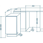 Встраиваемая посудомоечная машина Indesit DISR 16M19 A EU