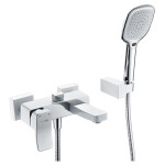 Смеситель для ванны WasserKraft Aller 1061 white