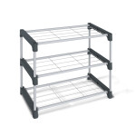 Полка для обуви Sheffilton SHT-SR8-P серый/темно-серый