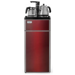 Кулер для воды Vatten L50RFAT tea bar бордовый