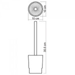 Щетка для унитаза WasserKraft C182