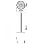 Щетка для унитаза WasserKraft C186