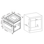 Встраиваемый электрический духовой шкаф Zigmund & Shtain EN 102.112 S