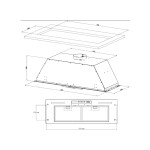 Встраиваемая вытяжка Korting KHI 9931 RB