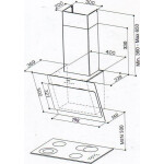 Каминная вытяжка Faber Cocktail WH A80 EG8 (110.0252.428)