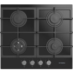 Встраиваемая газовая варочная панель Hyundai HHG 6435 BG