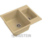 Кухонная мойка Ewigstein Gerd 60K бежевый