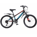 Велосипед Top Gear 20 Fighter черный контраст ВНМ20203