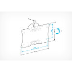 Кронштейн для телевизора Holder LCDS-5060 чёрный глянец
