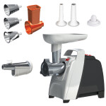 Мясорубка Аксион М61.02 черный/серебристый