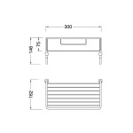Полка Timo Nelson 160081/02 antique