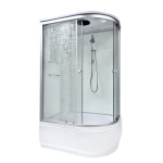 Душевая кабина Deto EM4512LGM+EL