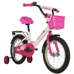 Велосипед Foxx 16 SIMPLE белый, сталь