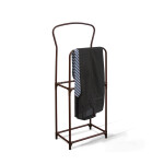 Вешалка Sheffilton SHT-SUR3 коричневый муар/коричневый