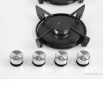 Встраиваемая газовая варочная панель HOMSair HGG641EWH