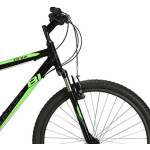 Велосипед Black One Onix 26 Alloy черный/зеленый/серый 16" HD00000405