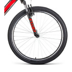 Велосипед Forward Flash RBK22FW26659 черный/красный