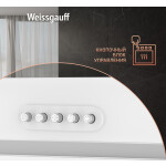 Встраиваемая вытяжка Weissgauff Antlia 850 WH