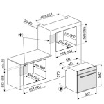 Встраиваемый электрический духовой шкаф Smeg SF6100VN1