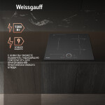 Встраиваемая индукционная варочная панель Weissgauff HI 643 BFZC