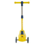 Самокат Ridex 3-х колесный Wave, 120/90 мм желтый/серый