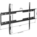 Кронштейн для телевизора Holder F6618-B черный