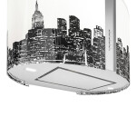 Каминная вытяжка Falmec Mirabilia 67 New York vetro (800)