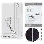 Встраиваемая вытяжка Krona Luisa 600 Black PB