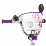 Велосипед Novatrack Butterfly 14" белый-фиолетовый 147BUTTERFLY.WVL23