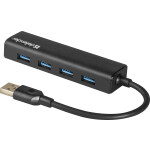 Разветвитель Defender Quadro Express USB3.0 (83204)