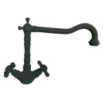 Смеситель для кухни Italmix NOVECENTO 0910 BLACK METALIC (черный металлик 012)