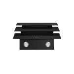 Каминная вытяжка Maunfeld Manchester Light 60 черное стекло